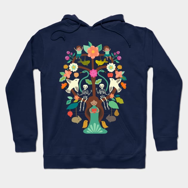 The Tree of Life Hoodie by Cecilia Mok